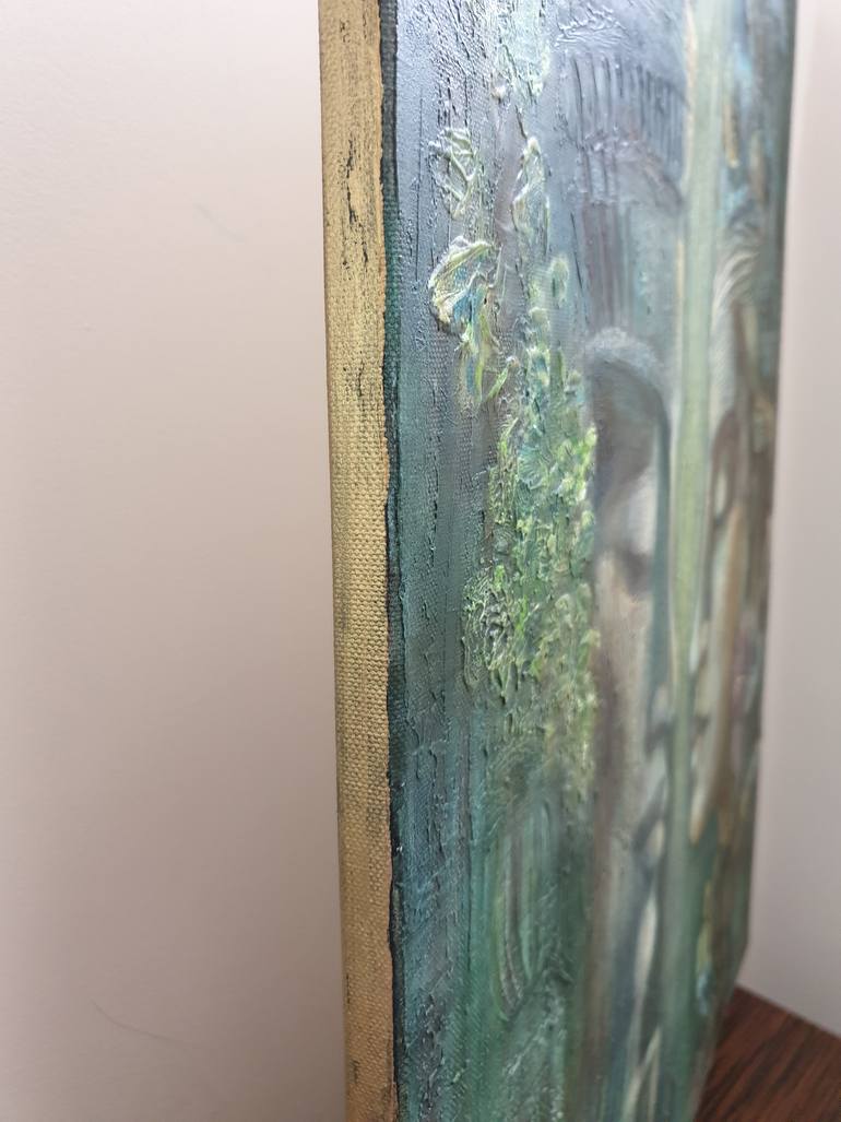Original Abstract Love Painting by Río Castillo