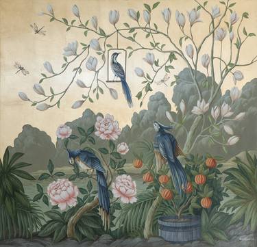 Print of Art Deco Garden Paintings by Anna Klovak