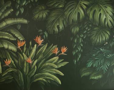 Print of Minimalism Botanic Paintings by Anna Klovak