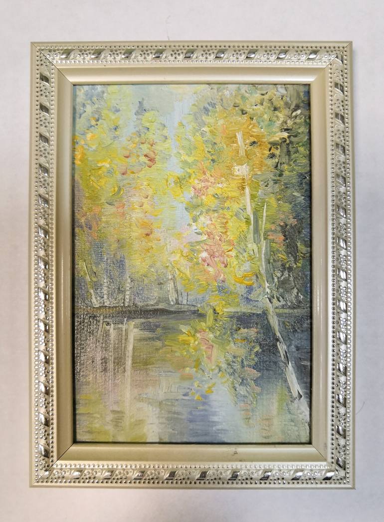 Original Realism Landscape Painting by Russian Artist Liliya Volskaya