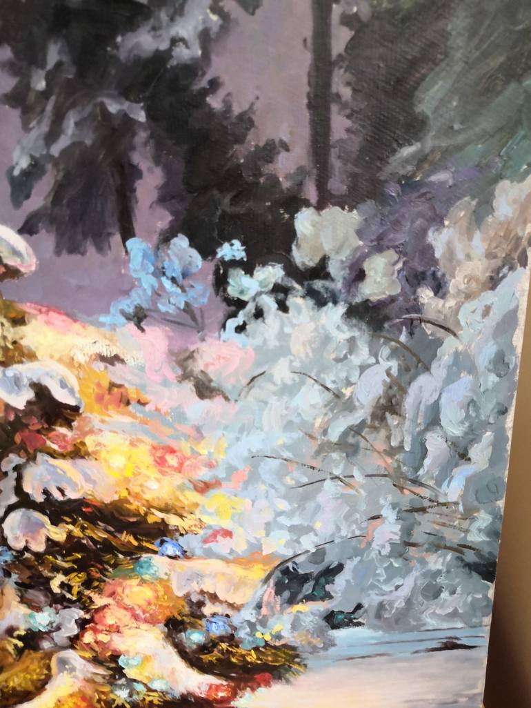 Original Fine Art Landscape Painting by Russian Artist Liliya Volskaya