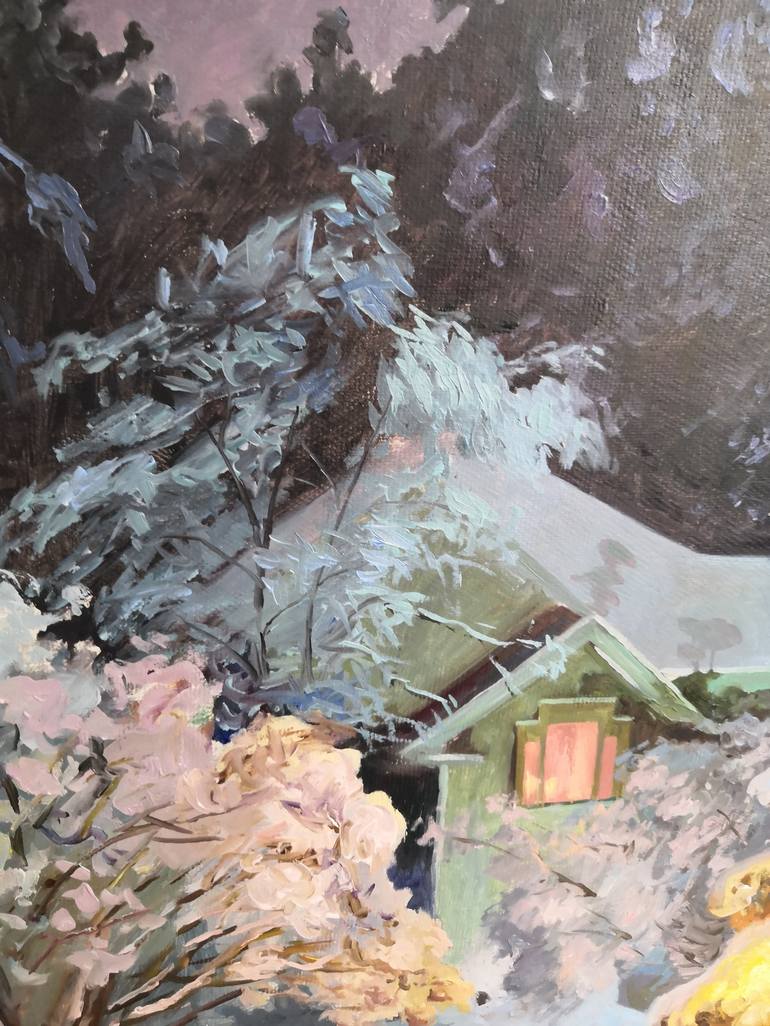 Original Fine Art Landscape Painting by Russian Artist Liliya Volskaya