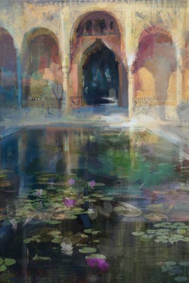 Original Impressionism Architecture Paintings by Aleksandar Stankovic