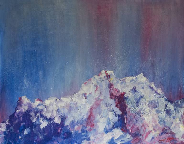 Aura of Tatra Painting by Gabor Banyai | Saatchi Art