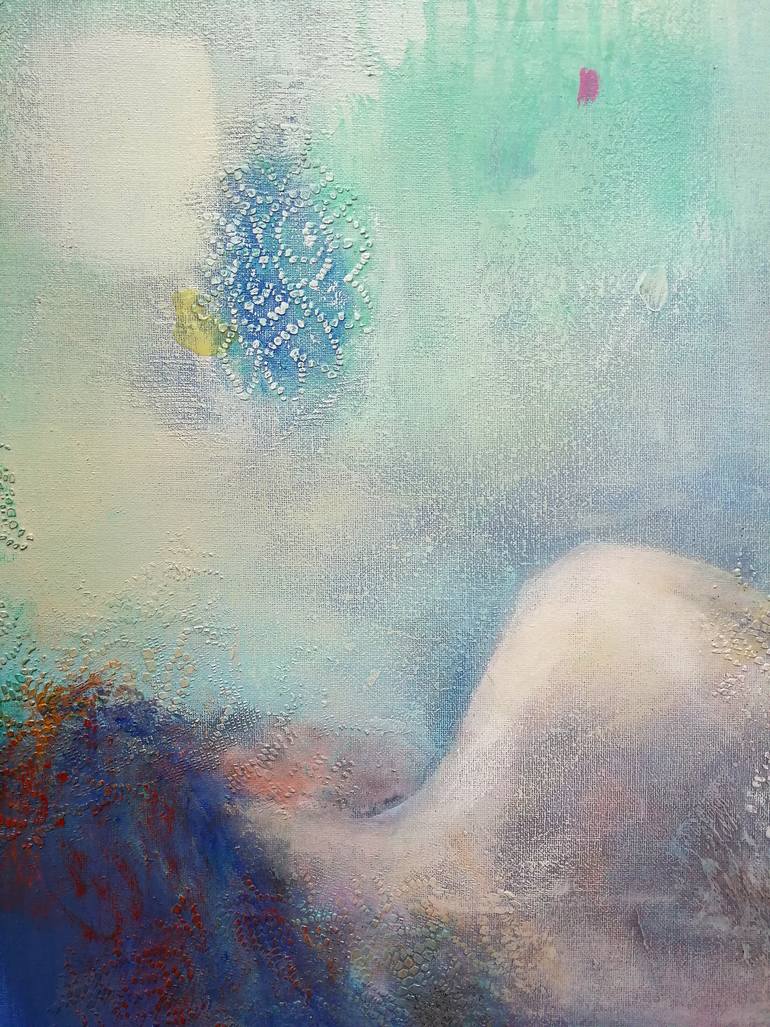 Original Figurative Nude Painting by Anna Silabrama