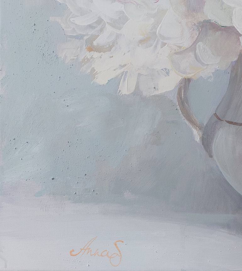 Original Floral Painting by Anna Silabrama