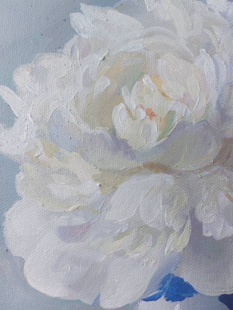 Original Floral Painting by Anna Silabrama