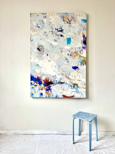 Original Abstract Expressionism Abstract Paintings by Anna Silabrama