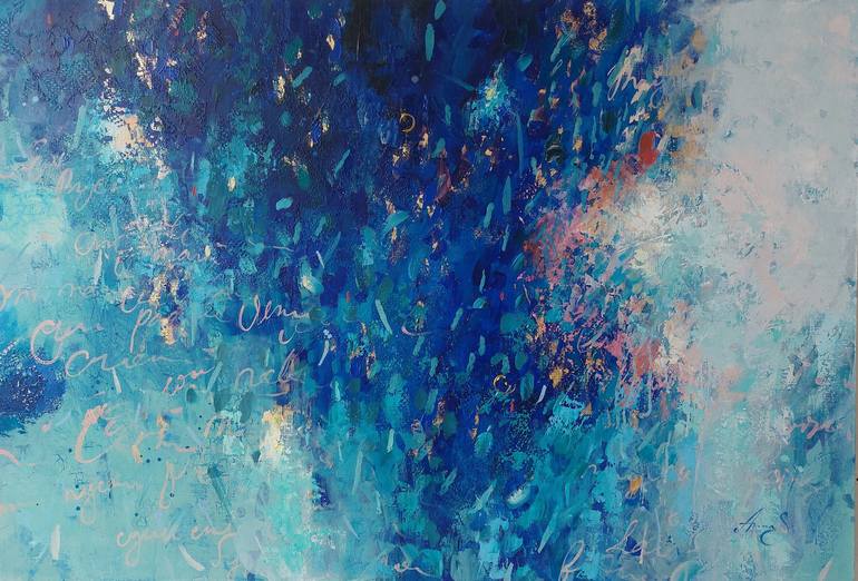 Original Abstract Painting by Anna Silabrama