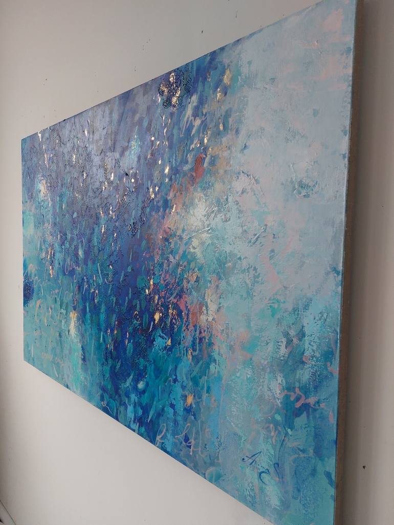 Original Abstract Painting by Anna Silabrama