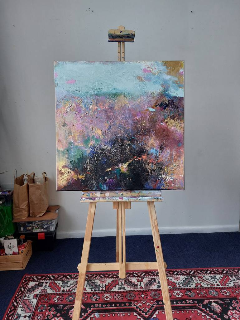 Original Abstract Painting by Anna Silabrama