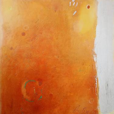 Original Abstract Expressionism Abstract Paintings by Anna Silabrama