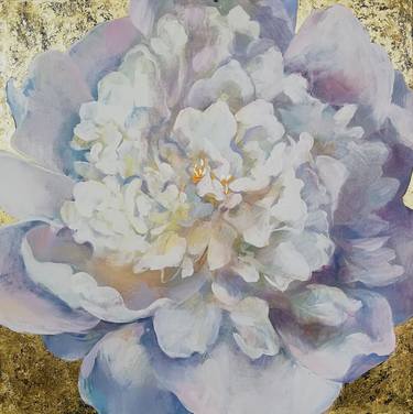 Original Fine Art Floral Paintings by Anna Silabrama