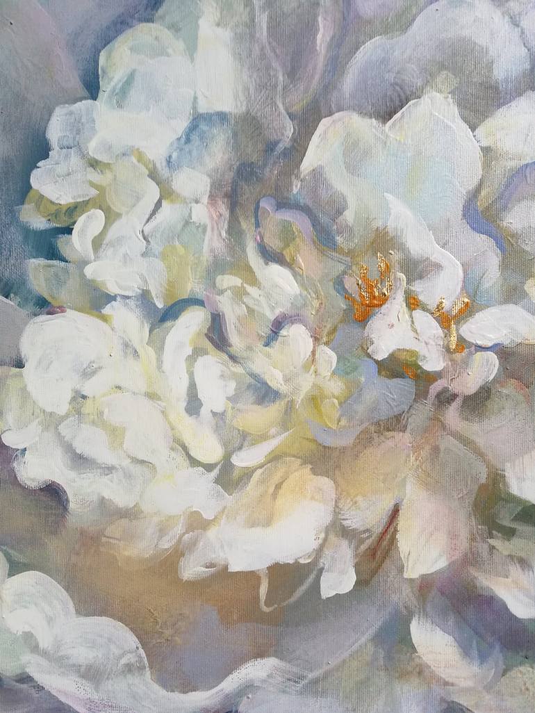 Original Floral Painting by Anna Silabrama