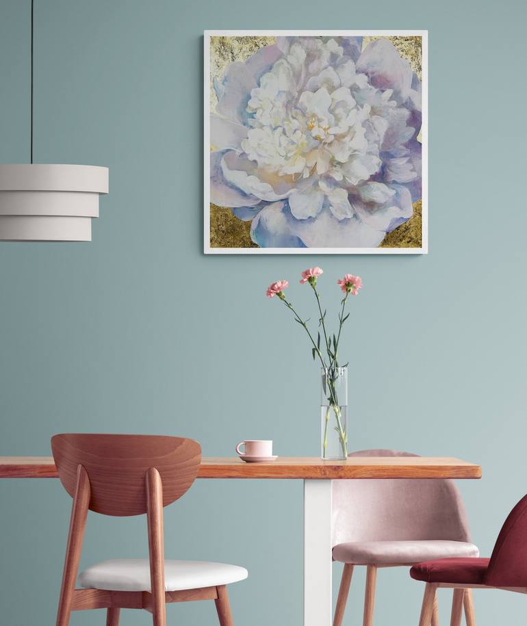 Original Floral Painting by Anna Silabrama