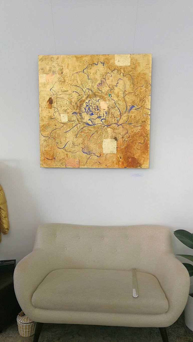 Original Fine Art Floral Painting by Anna Silabrama