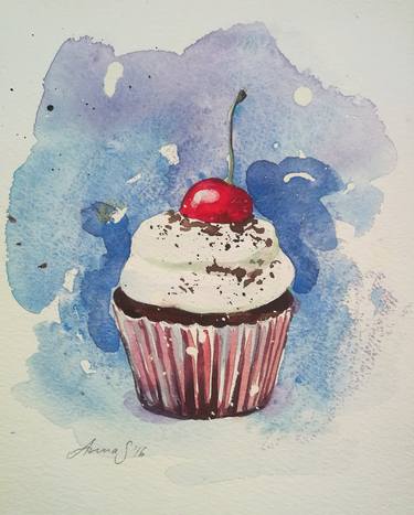 Print of Fine Art Food Paintings by Anna Silabrama