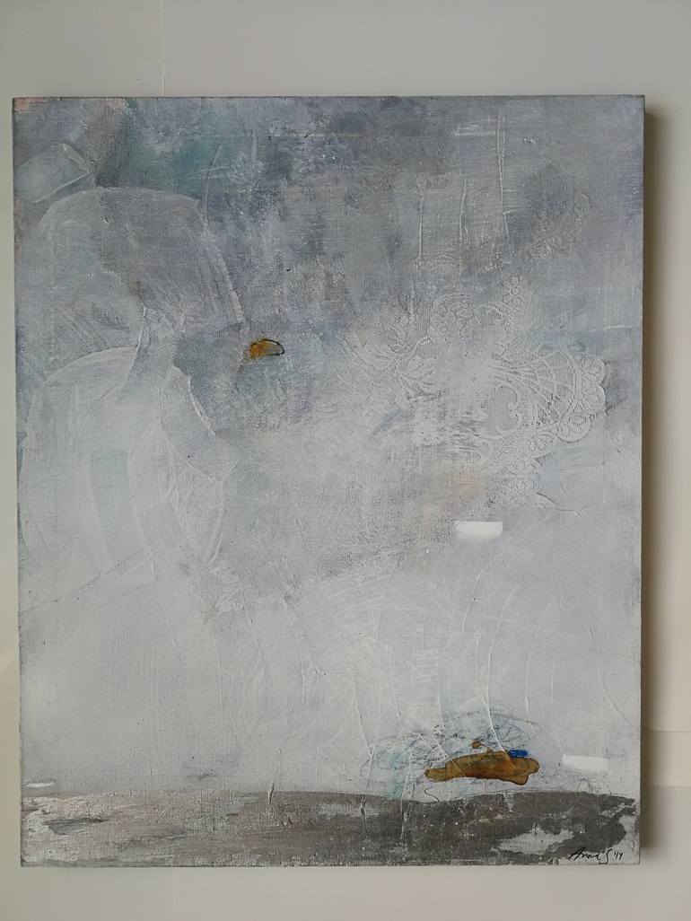 Original Abstract Painting by Anna Silabrama