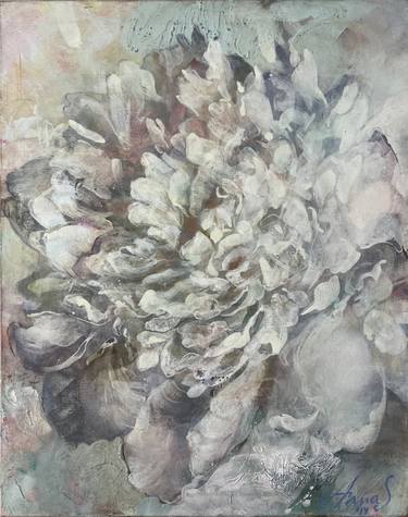 Print of Fine Art Floral Paintings by Anna Silabrama