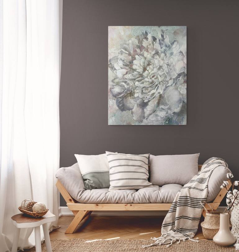 Original Fine Art Floral Painting by Anna Silabrama