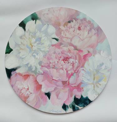 Original Floral Paintings by Anna Silabrama