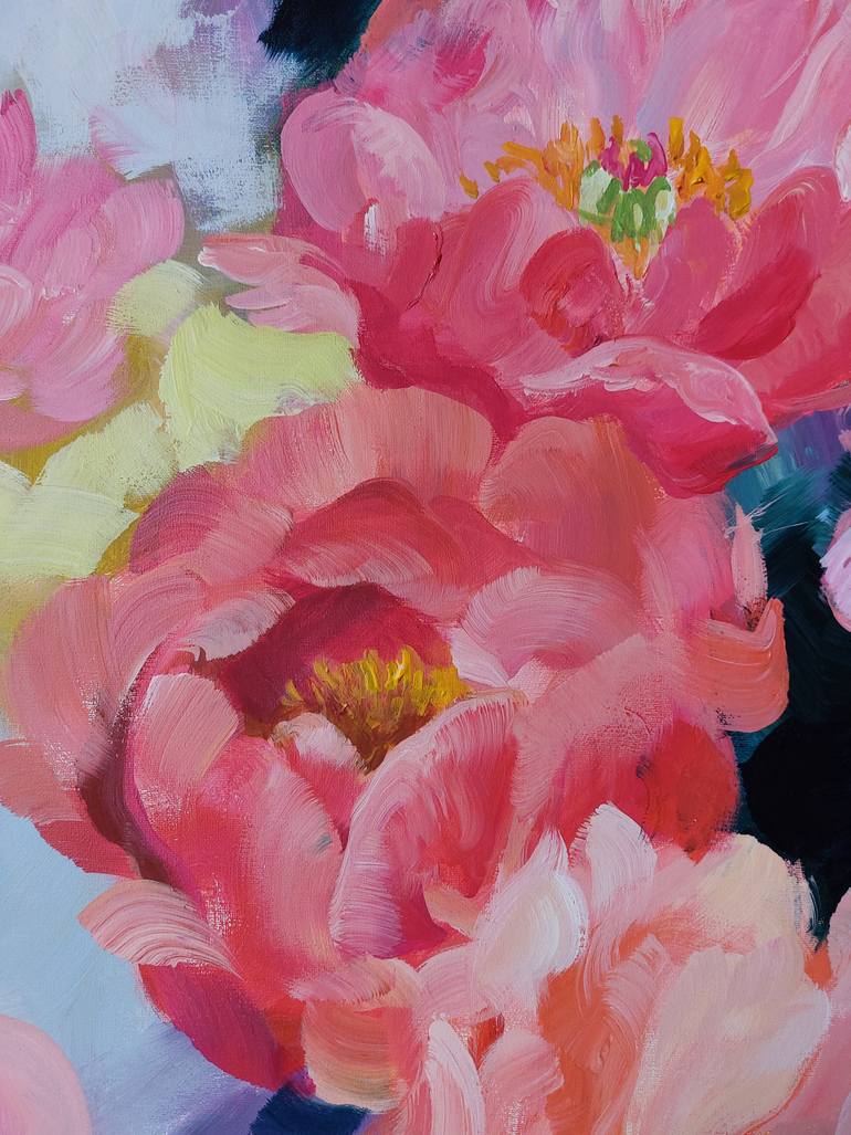 Original Other Floral Painting by Anna Silabrama