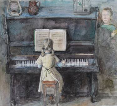Print of Music Paintings by Yuliya Landina
