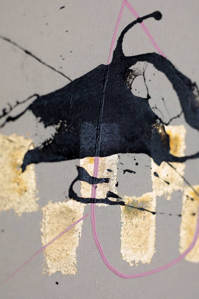 Original Abstract Expressionism Abstract Painting by Carolyn Brann