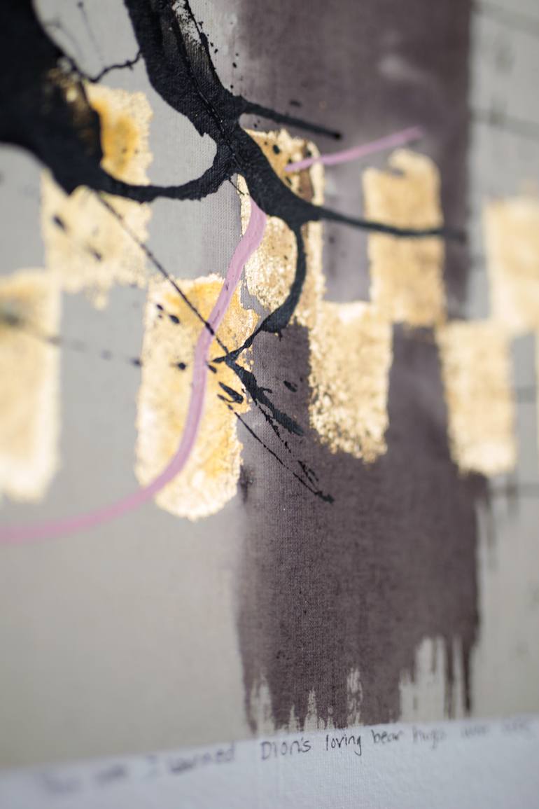 Original Abstract Expressionism Abstract Painting by Carolyn Brann