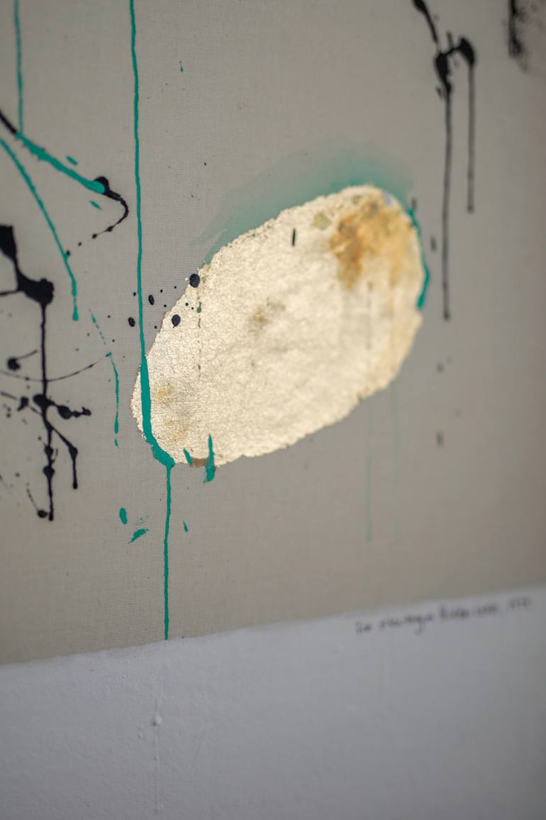 Original Abstract Expressionism Abstract Painting by Carolyn Brann