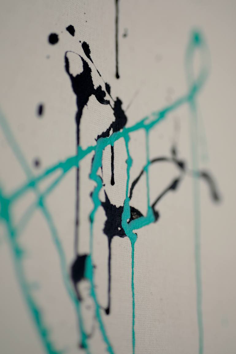 Original Abstract Expressionism Abstract Painting by Carolyn Brann