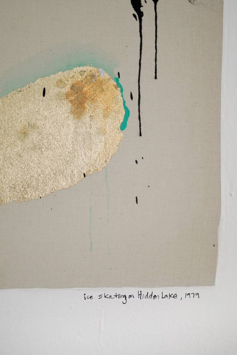 Original Abstract Expressionism Abstract Painting by Carolyn Brann