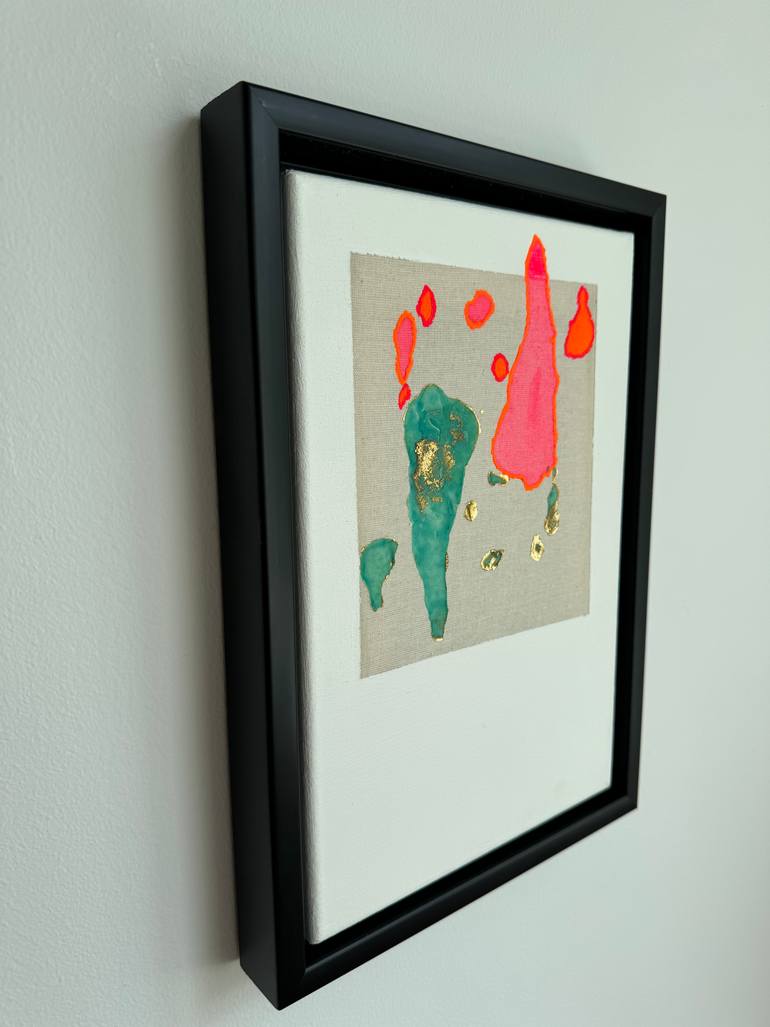 Original Abstract Expressionism Abstract Painting by Carolyn Brann