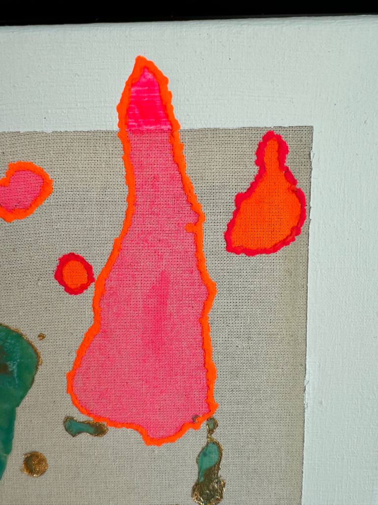 Original Abstract Expressionism Abstract Painting by Carolyn Brann
