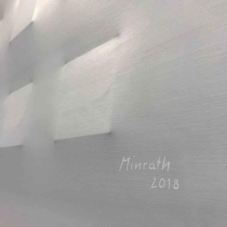 Original Minimalism Abstract Painting by Jörg Minrath