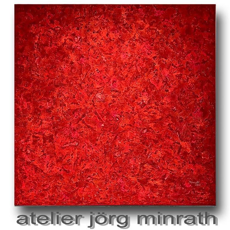 Original Minimalism Abstract Painting by Jörg Minrath