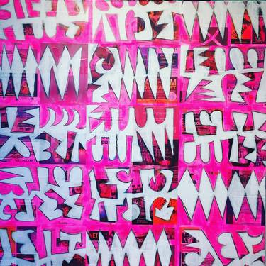 Saatchi Art Artist Samuel Fleming Lewis; Collage, “Pink Pride” #art