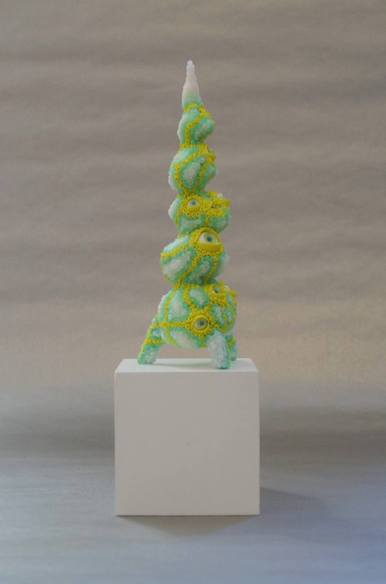 Original Expressionism Fantasy Sculpture by Gerd Rucker