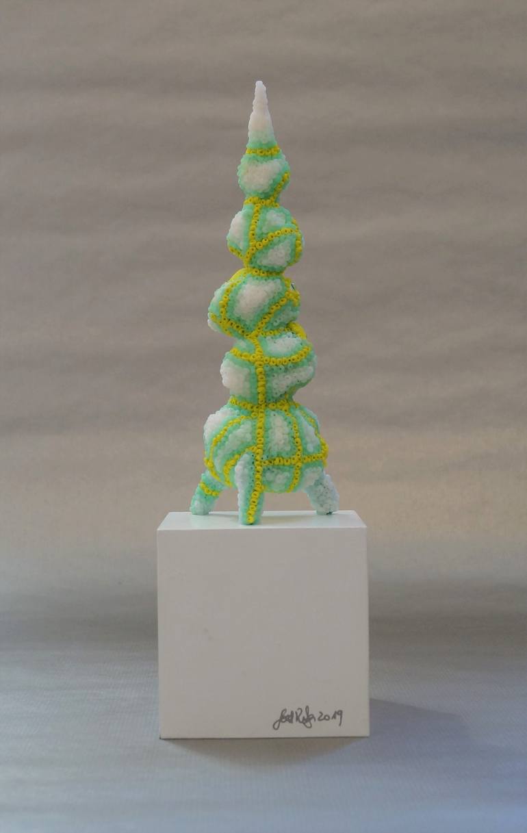 Original Expressionism Fantasy Sculpture by Gerd Rucker