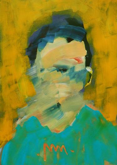 Print of Expressionism Portrait Paintings by Michael Pot
