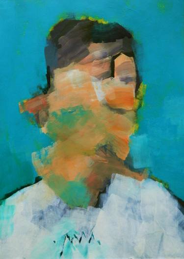 Print of Expressionism Portrait Paintings by Michael Pot