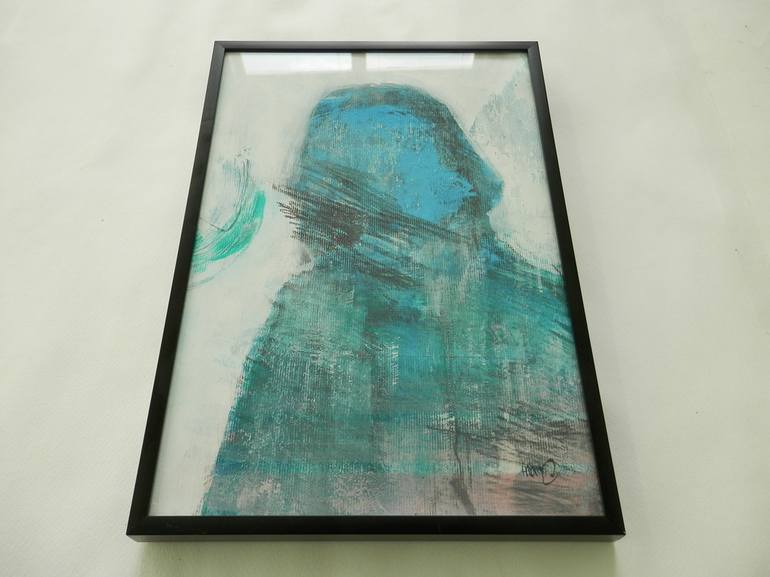 Original Expressionism People Painting by Michael Pot
