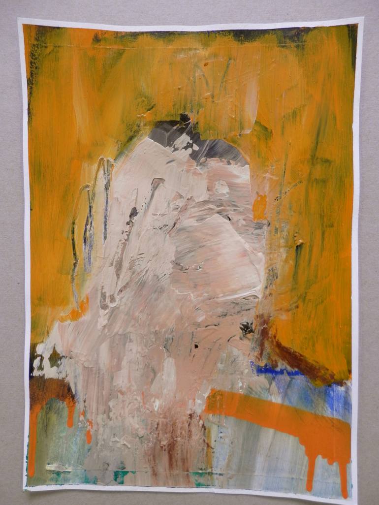 Original Expressionism Portrait Painting by Michael Pot