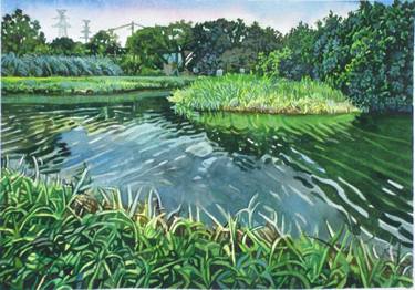 Print of Fine Art Landscape Paintings by Huey-Chih Ho