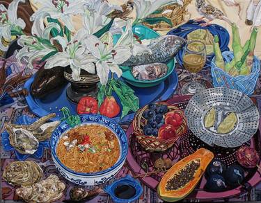 Print of Fine Art Food Paintings by Huey-Chih Ho