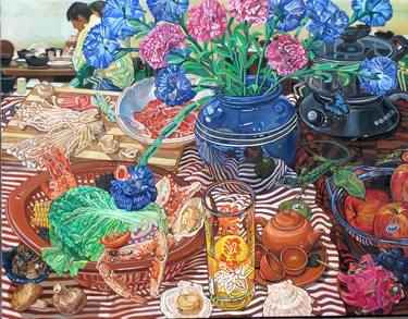 Print of Fine Art Food Paintings by Huey-Chih Ho