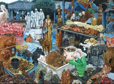 Print of Fine Art Food Paintings by Huey-Chih Ho