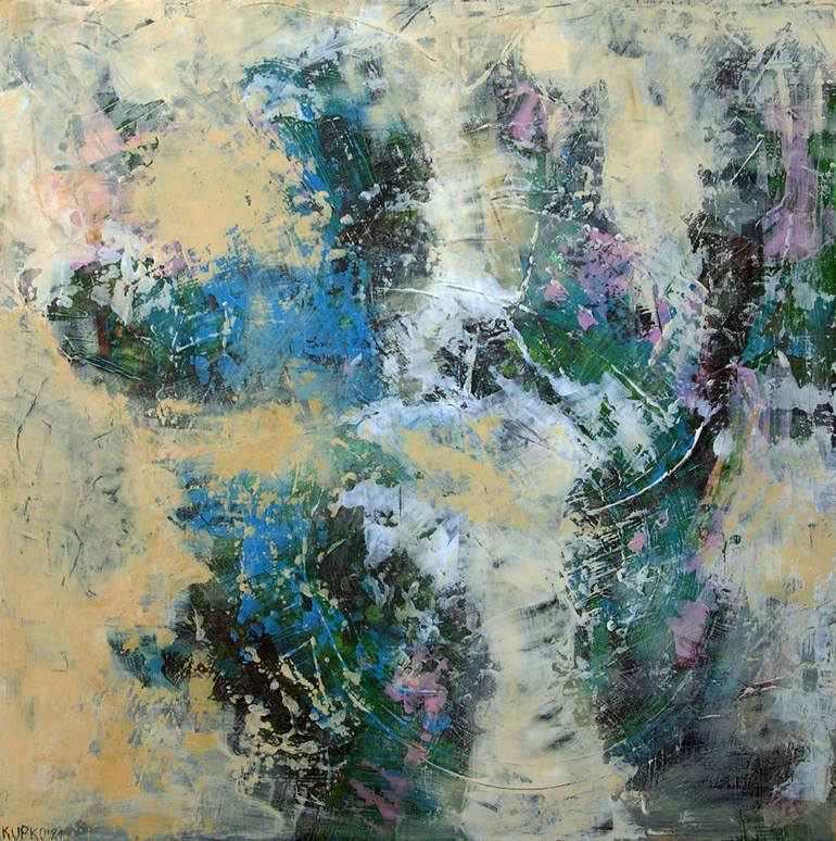 Only Abstract 001 Painting by Maria Kupko | Saatchi Art