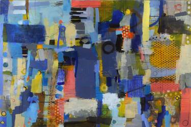 Original Abstract Expressionism Abstract Paintings by Laurie Breen
