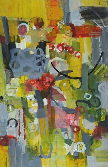 Original Abstract Expressionism Abstract Paintings by Laurie Breen